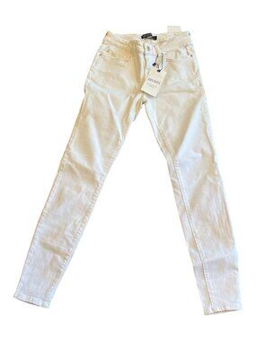 ZARA BASIC DENIM Jeans White Skinny Jeans Size 6 NEW with Tags Stretchy